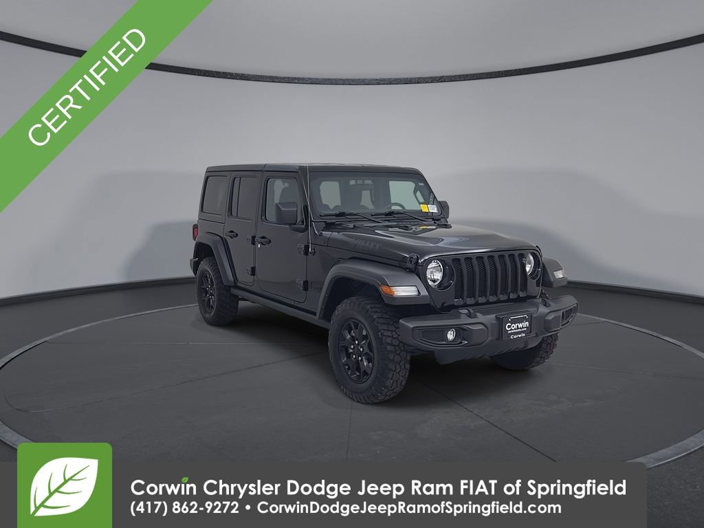 Certified 2022 Jeep Wrangler Unlimited Sport image 2