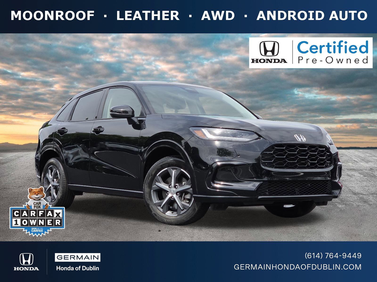 Certified 2025 Honda HR-V EX-L image 1