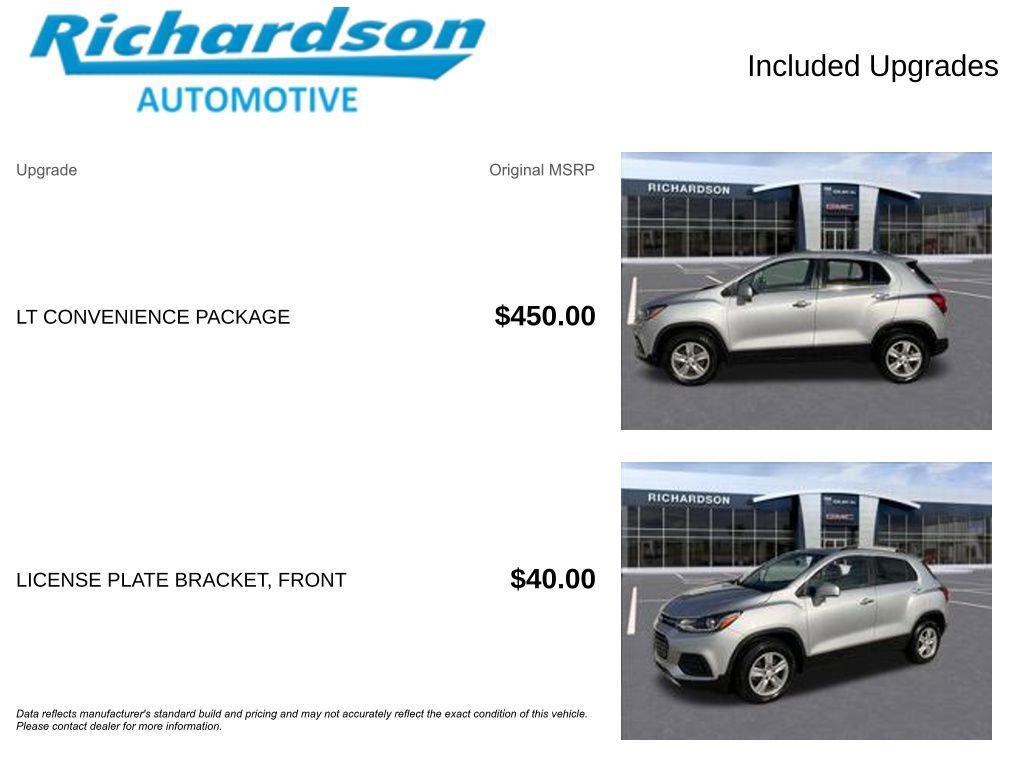 Used 2019 Chevrolet Trax LT w/ LT Convenience Package AWD/4WD image 6