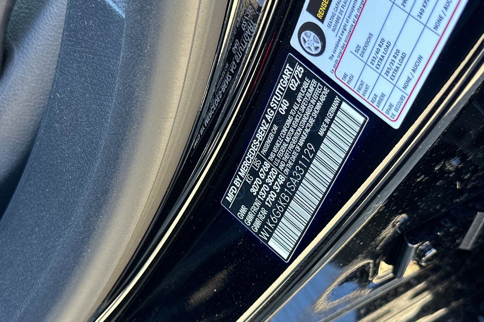 New 2025 Mercedes-Benz S 580e 4MATIC Sedan image 44