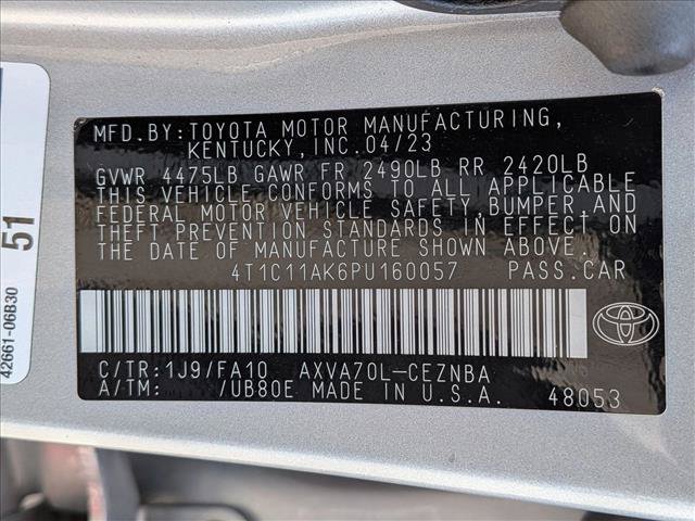 Used 2023 Toyota Camry LE FWD image 23