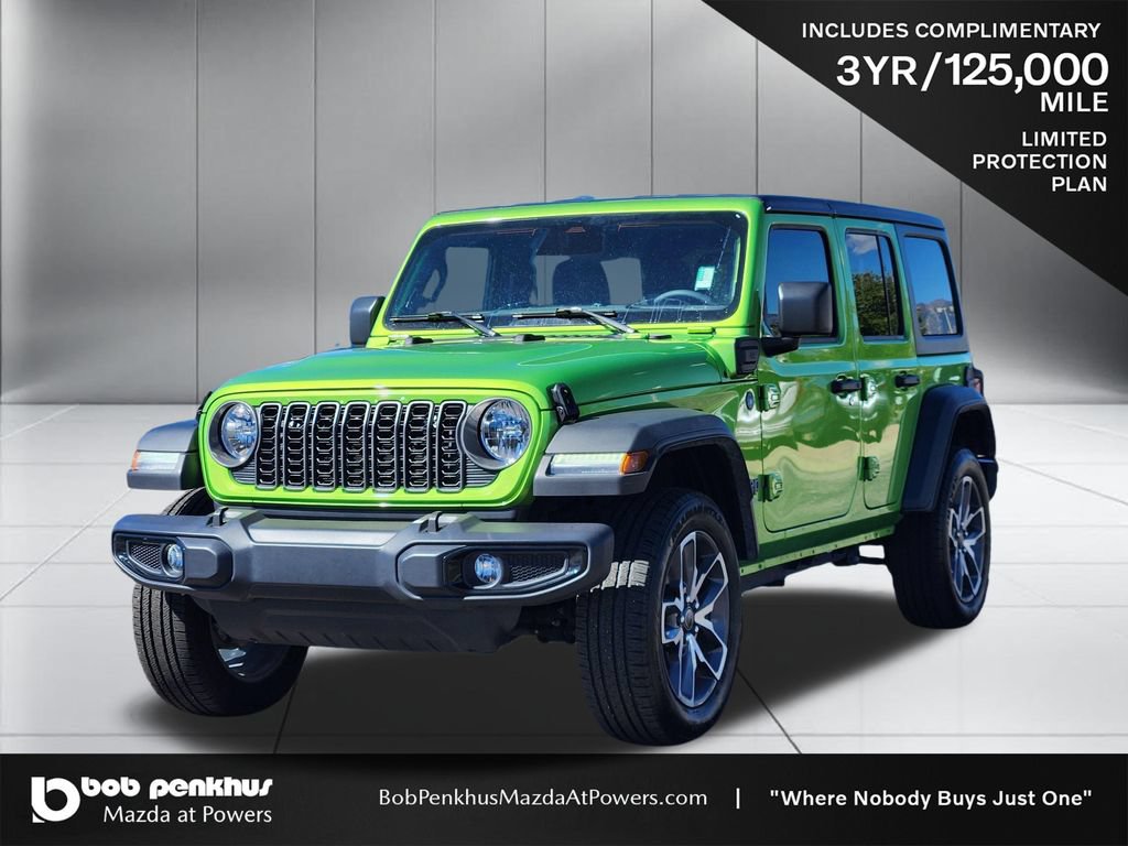Used 2025 Jeep Wrangler Unlimited Sport S 4xe w/ Convenience Group AWD/4WD image 23