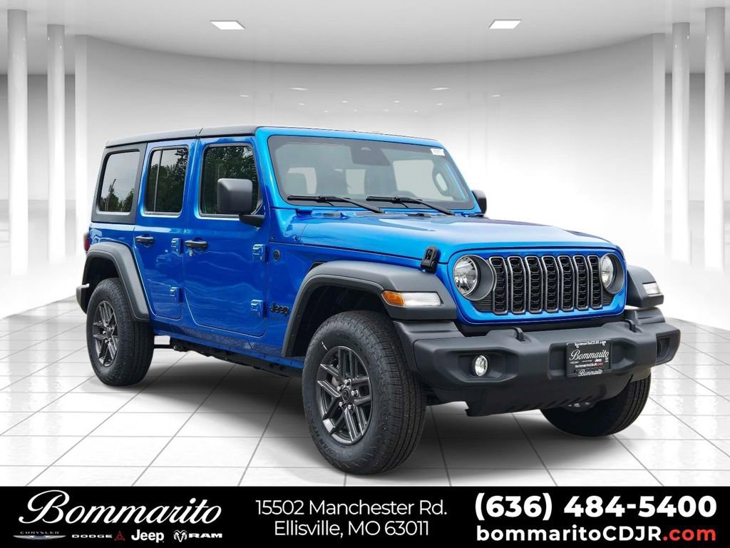 Certified 2025 Jeep Wrangler Sport S image 1