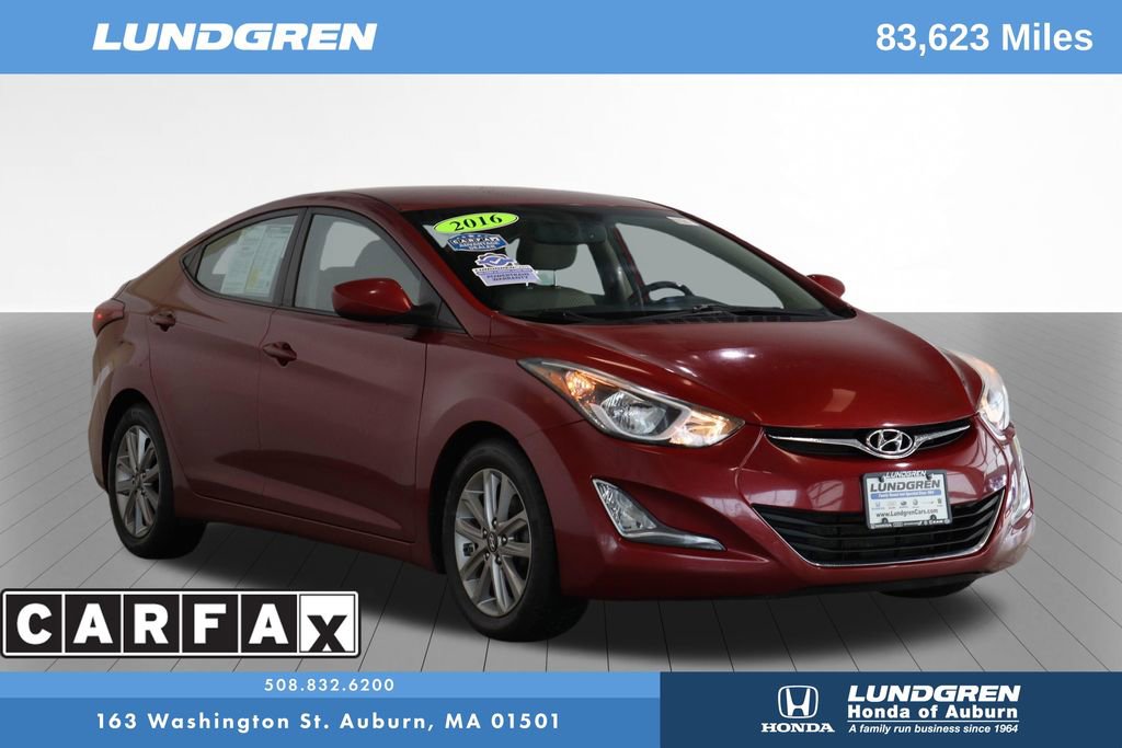 Used 2016 Hyundai Elantra SE w/ Option Group 02 FWD image 1