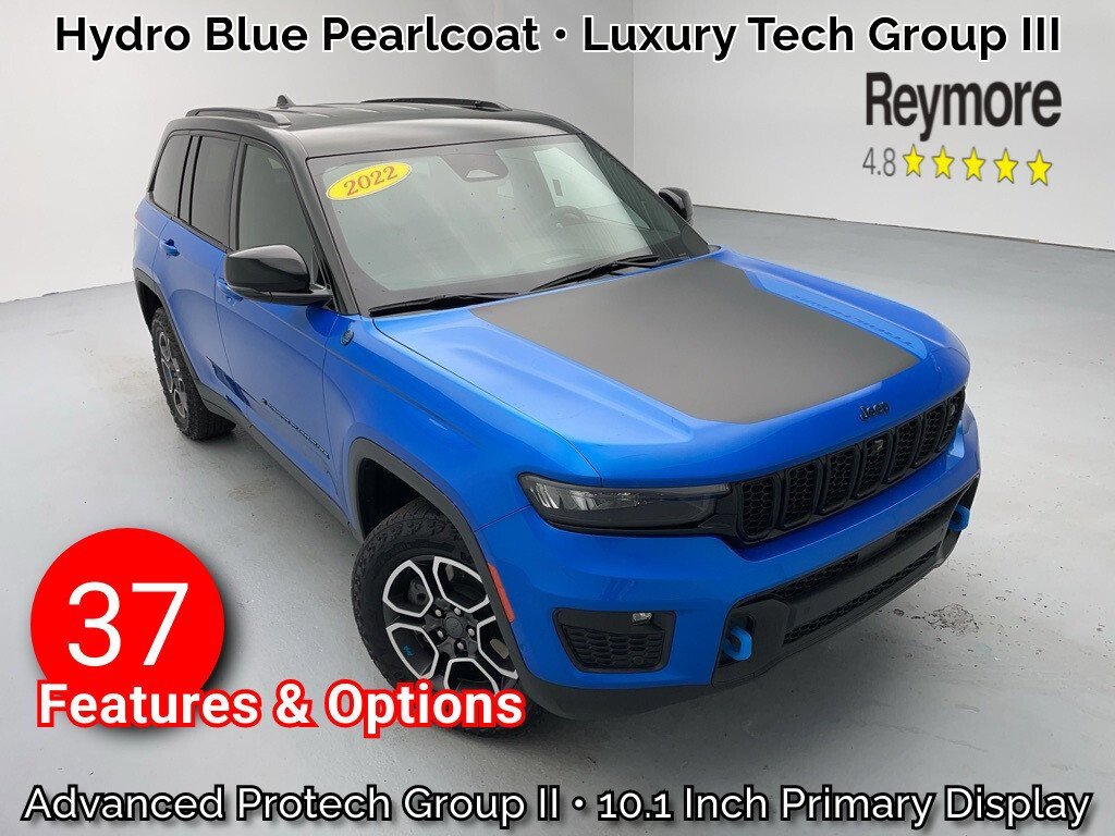 Used 2022 Jeep Grand Cherokee Trailhawk w/ Advanced Protech Group II