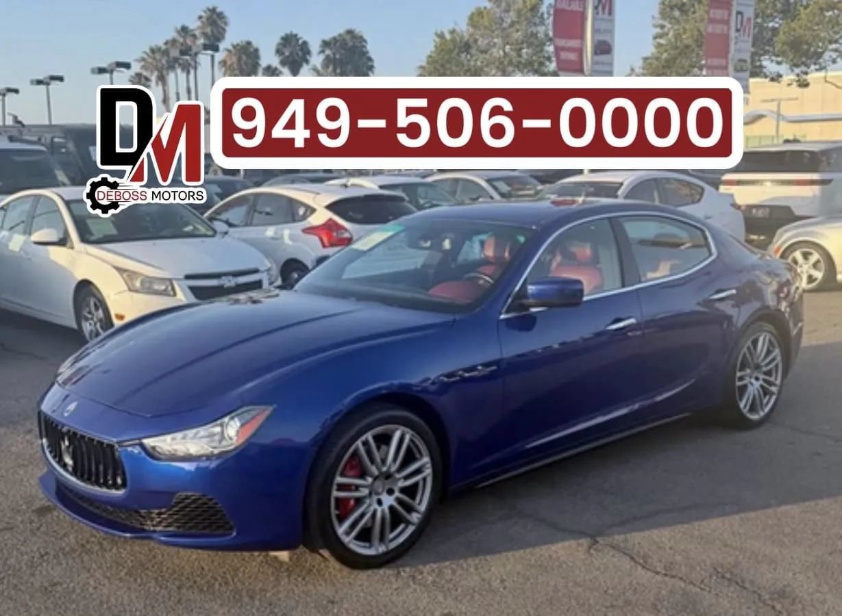 Used 2016 Maserati Ghibli S RWD image 1