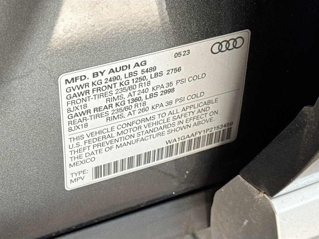 Used 2023 Audi Q5 2.0T Premium w/ Convenience Package AWD/4WD image 34