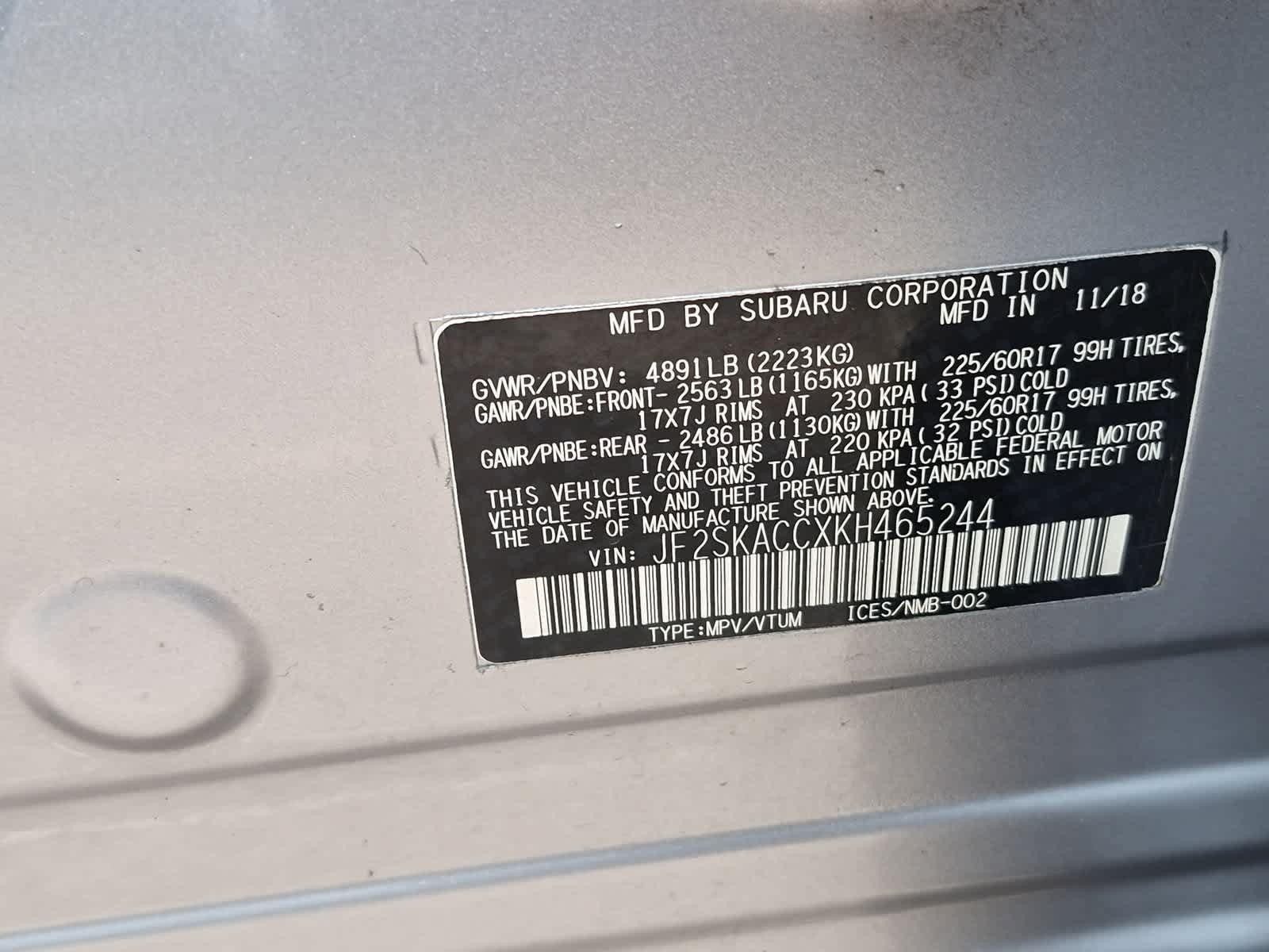 Used 2019 Subaru Forester w/ Alloy Wheel Package AWD/4WD image 35