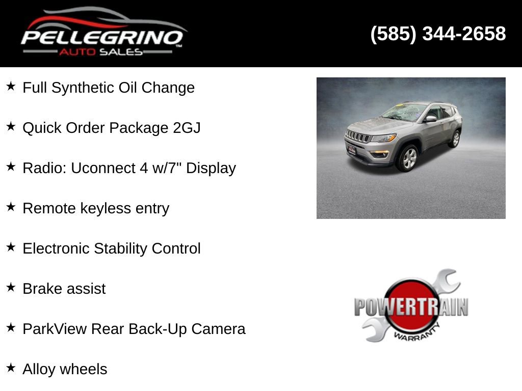 Used 2019 Jeep Compass Latitude AWD/4WD image 4