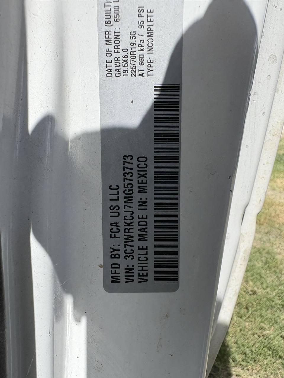 Used 2021 RAM 4500 Tradesman RWD image 8