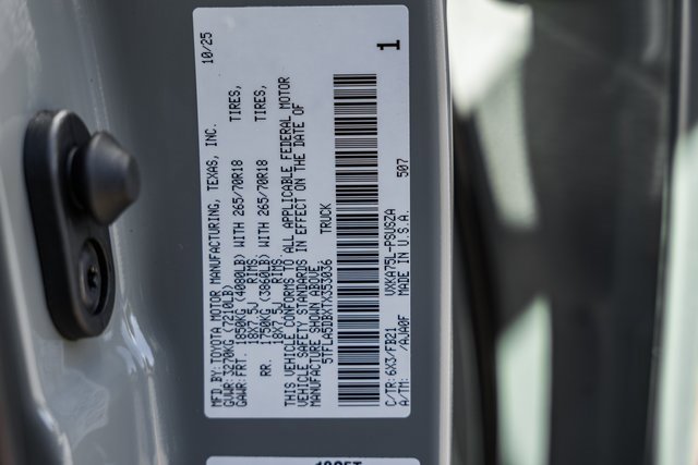 New 2026 Toyota Tundra SR5 image 39