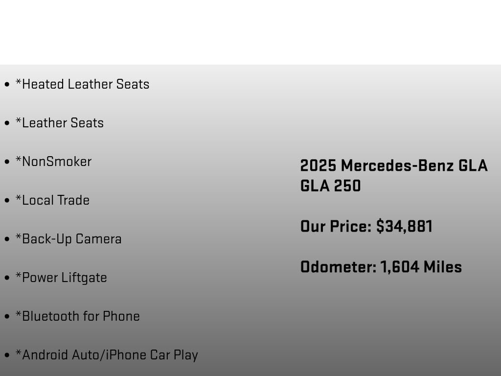 Used 2025 Mercedes-Benz GLA 250 image 6