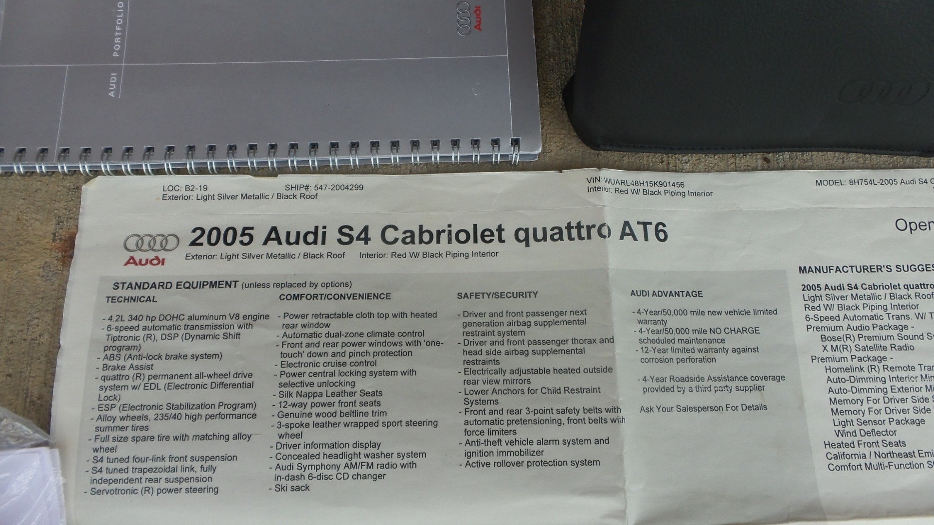 Used 2005 Audi S4 Cabriolet AWD/4WD image 26