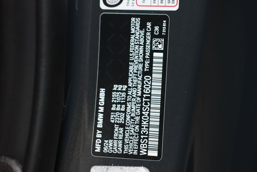Used 2025 BMW M4 Coupe w/ Executive Package RWD image 24