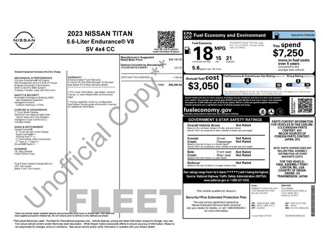 Used 2023 Nissan Titan SV AWD/4WD image 15