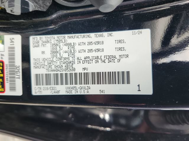 Certified 2025 Toyota Sequoia TRD Pro AWD/4WD image 25