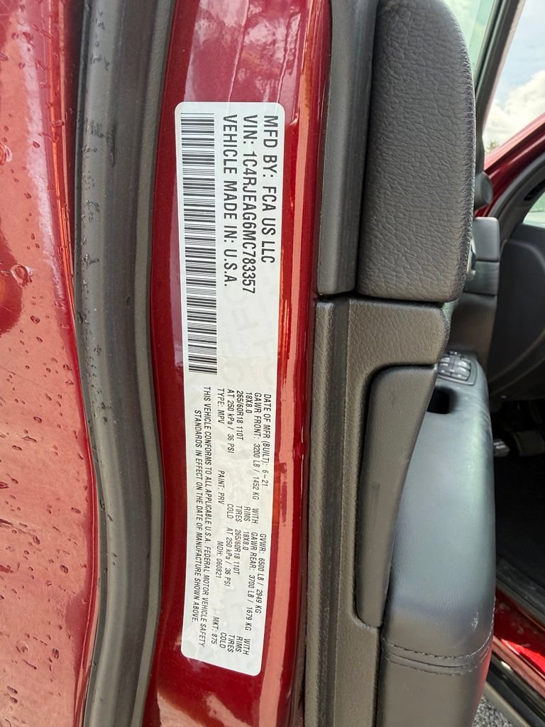 Used 2021 Jeep Grand Cherokee Laredo RWD image 21