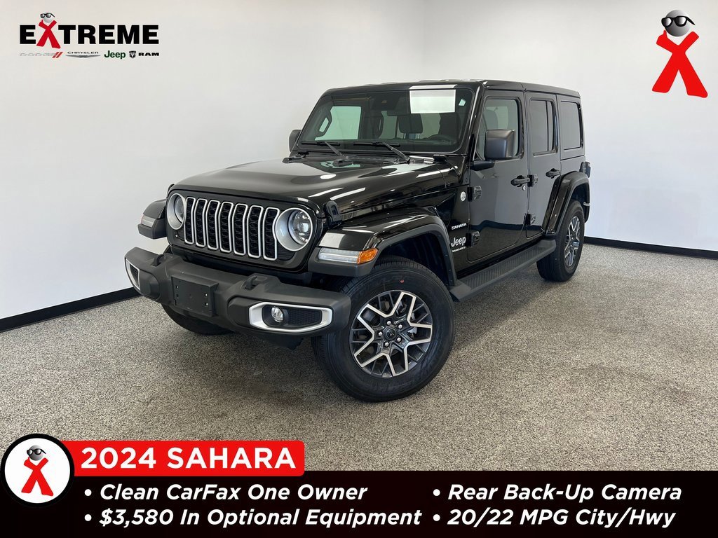Used 2024 Jeep Wrangler Sahara