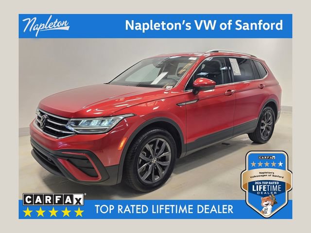 Used 2022 Volkswagen Tiguan SE w/ Panoramic Sunroof Package