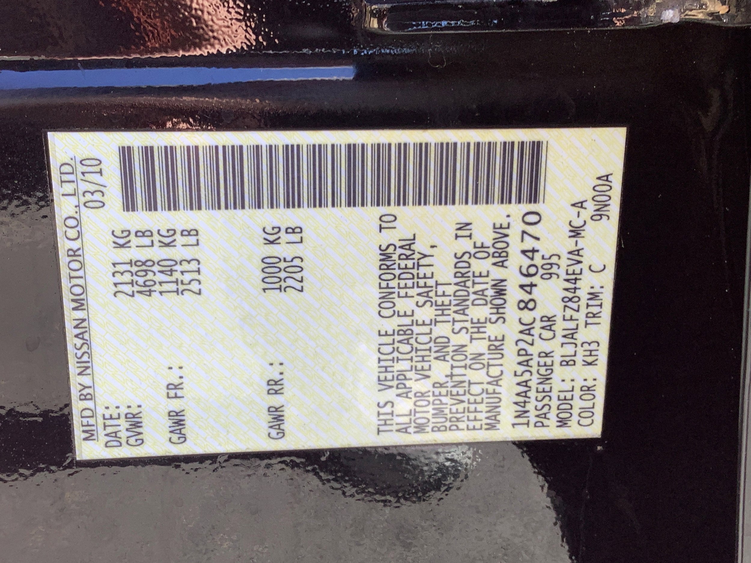 Used 2010 Nissan Maxima 3.5 SV w/ Premium Pkg FWD image 28