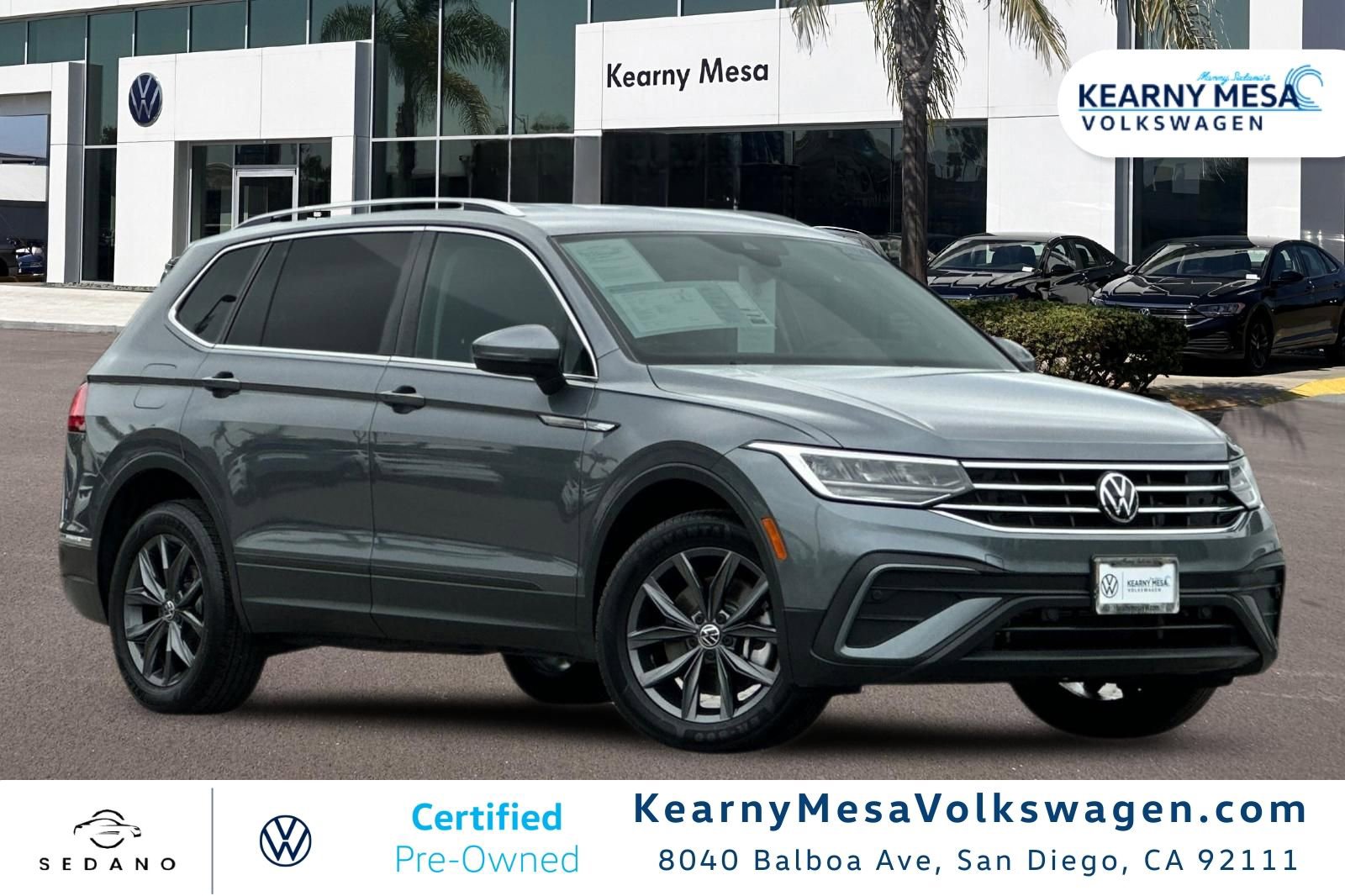 Used 2022 Volkswagen Tiguan SE FWD image 1