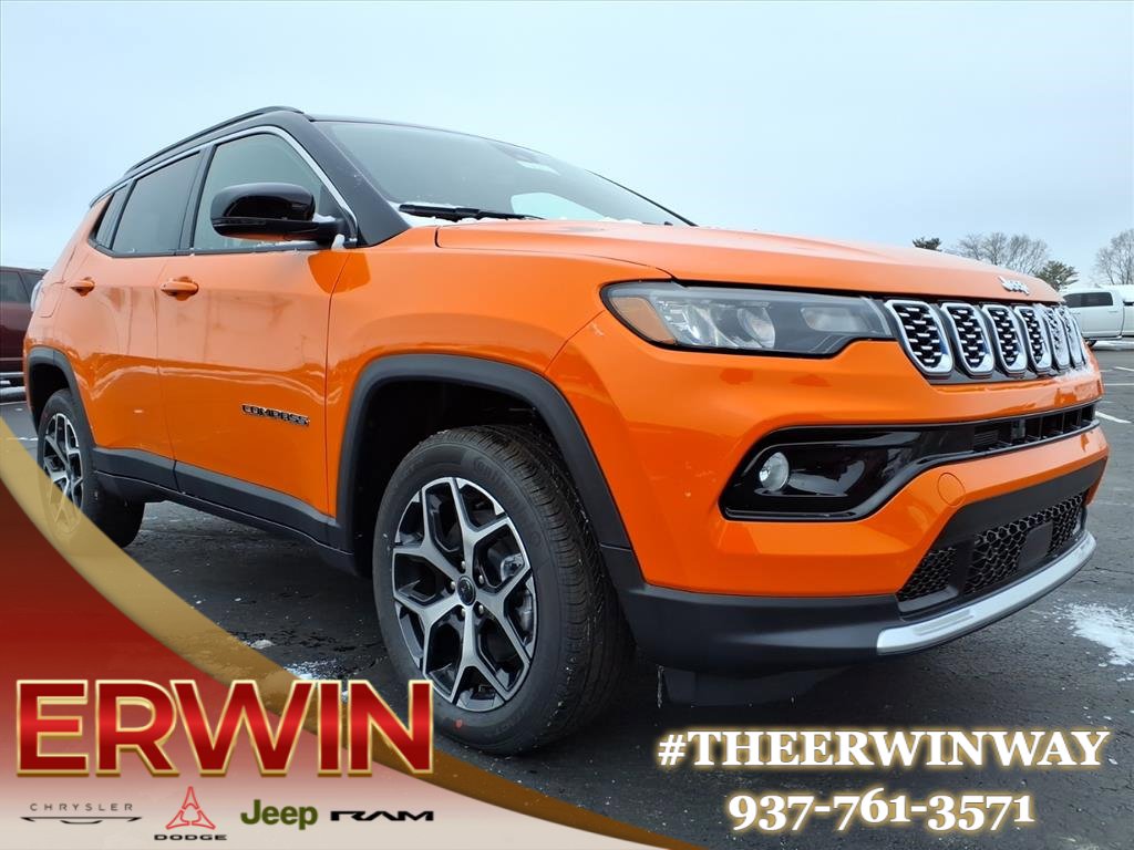 New 2026 Jeep Compass Limited w/ Sun, Sound & Navigation Group