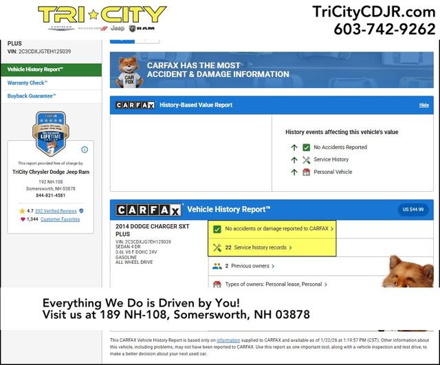 Used 2014 Dodge Charger SXT Plus image 14