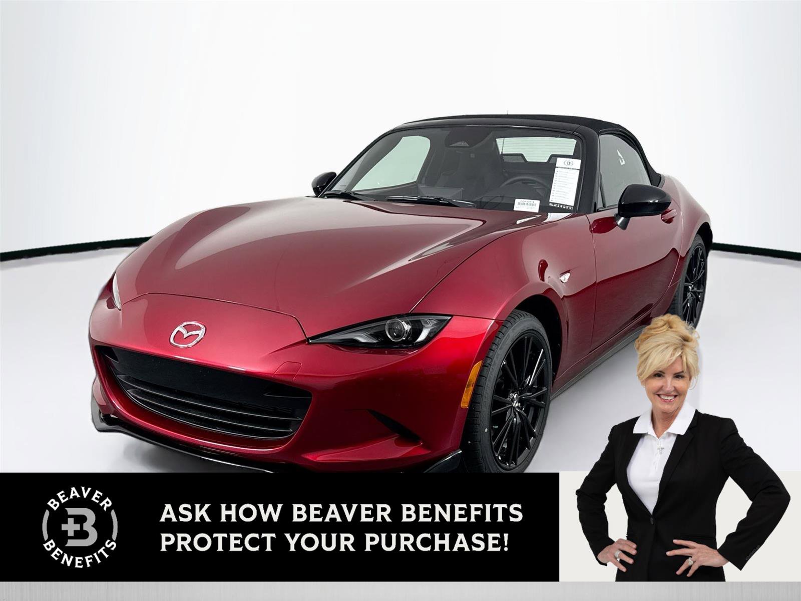 New 2026 MAZDA MX-5 Miata Club w/ Interior Package RWD image 1