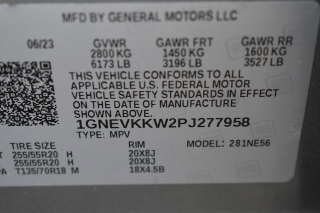 Used 2023 Chevrolet Traverse Premier w/ Redline Edition AWD/4WD image 15
