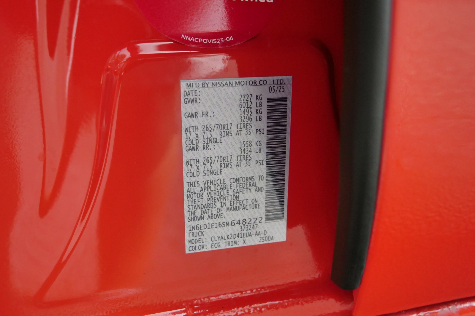 Used 2025 Nissan Frontier Pro-X RWD image 42