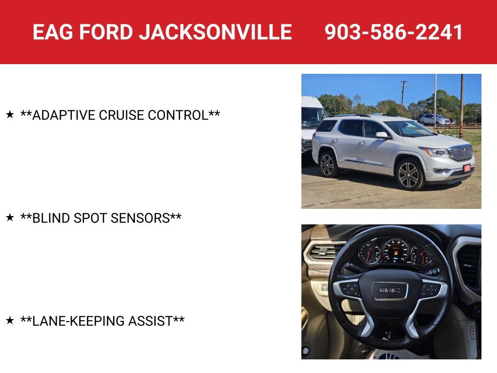 Used 2019 GMC Acadia Denali w/ Technology Package image 8