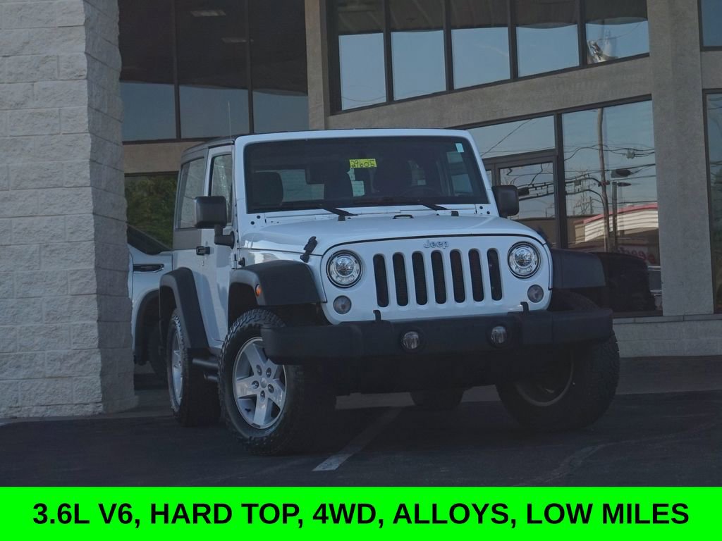 Used 2017 Jeep Wrangler Sport w/ Connectivity Group AWD/4WD image 1