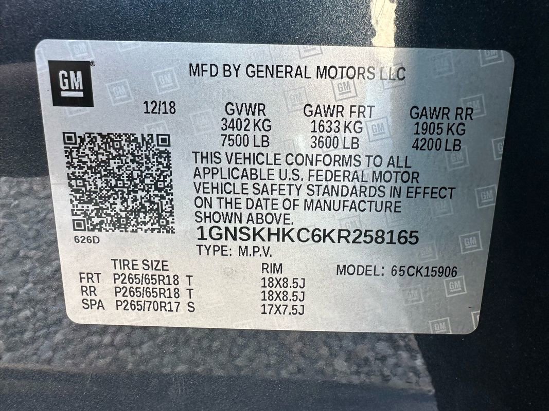 Used 2019 Chevrolet Suburban LT image 48
