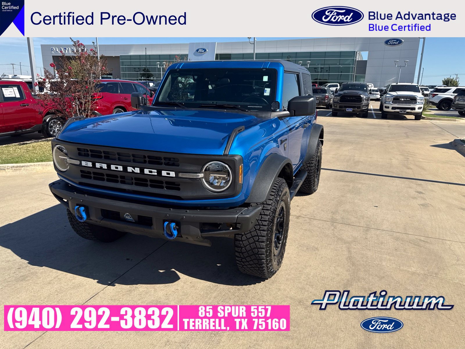 Used 2022 Ford Bronco Black Diamond w/ Sasquatch Package AWD/4WD image 20