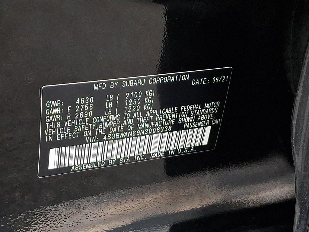 Used 2022 Subaru Legacy Limited AWD/4WD image 28