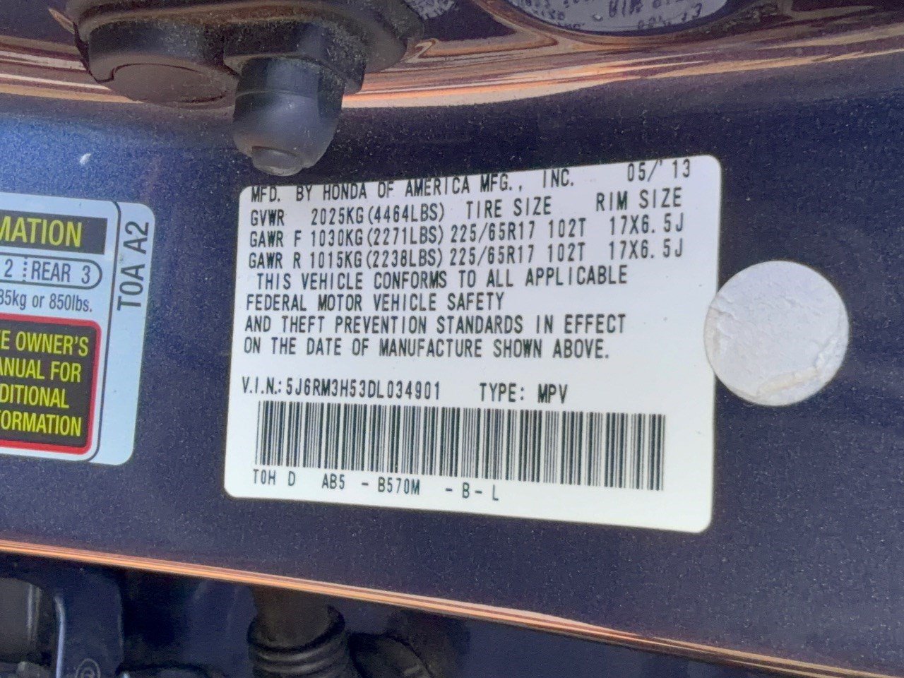 Used 2013 Honda CR-V EX image 31