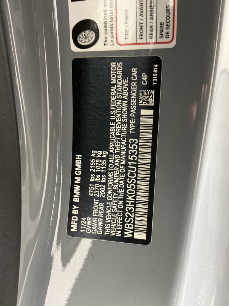 Certified 2025 BMW M4 Competition w/ Parking Assistance Package image 31