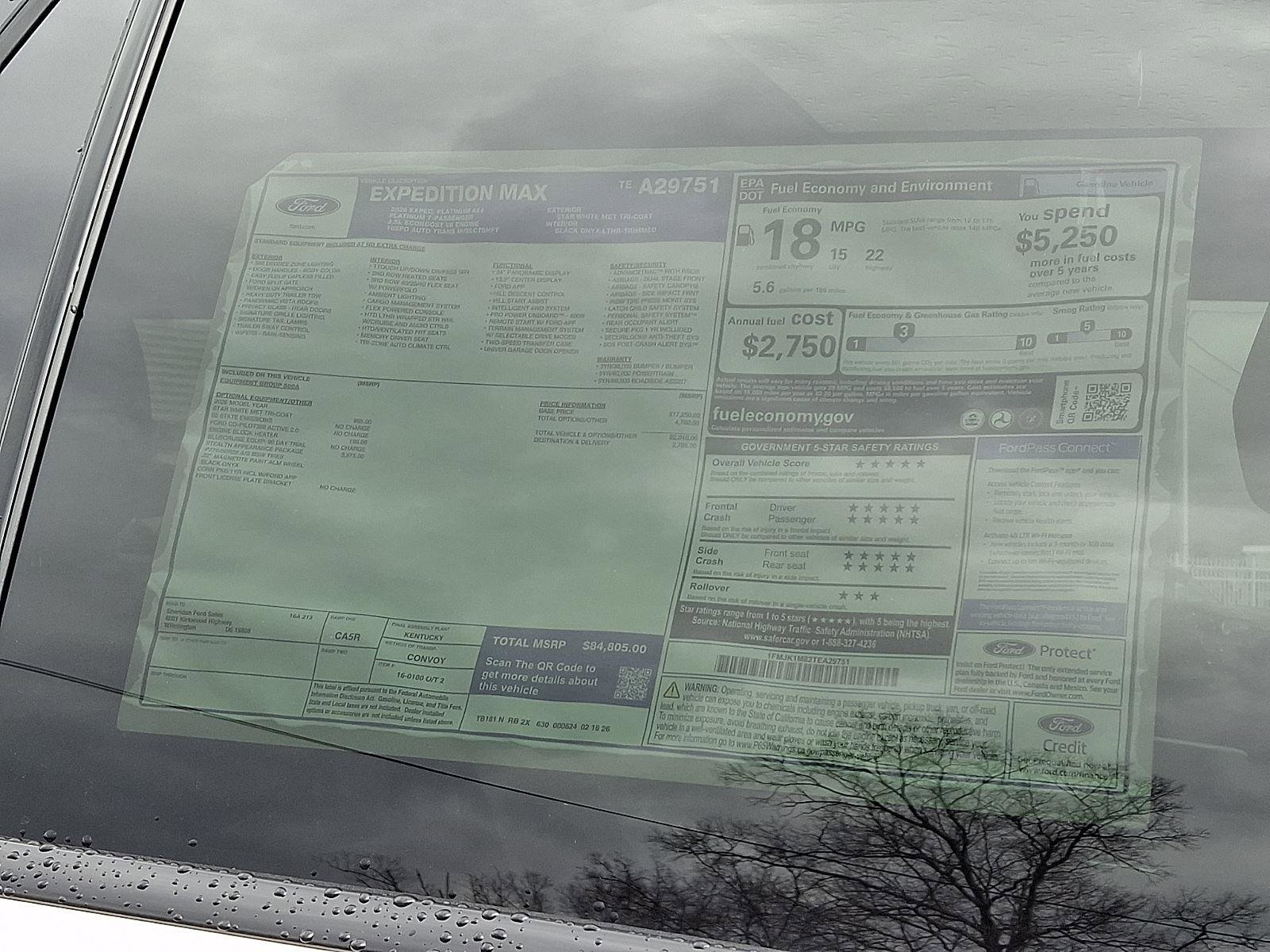 New 2026 Ford Expedition Max Platinum image 19