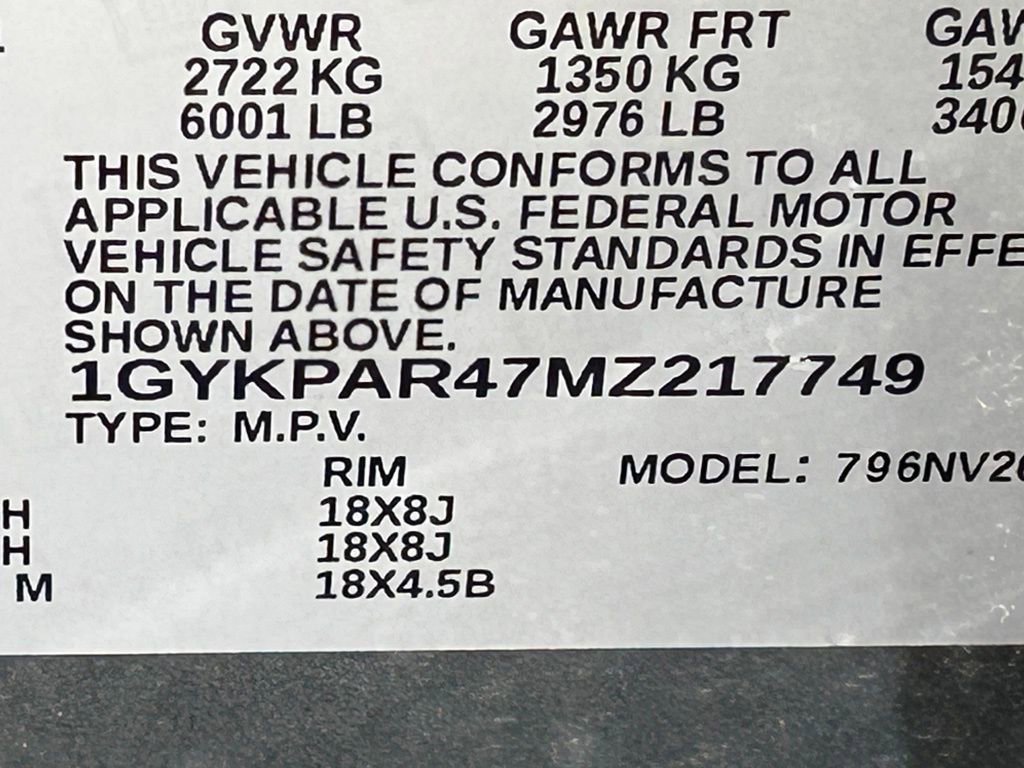 Used 2021 Cadillac XT6 Luxury FWD image 56