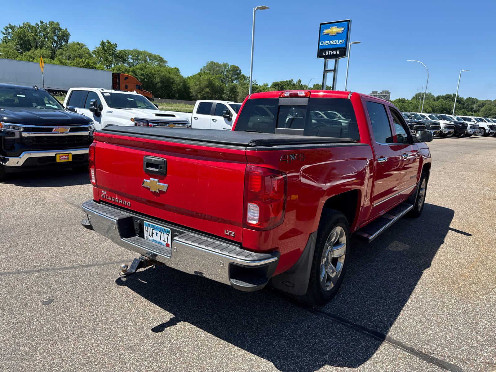 Used 2018 Chevrolet Silverado 1500 LTZ w/ Sport Package AWD/4WD image 5