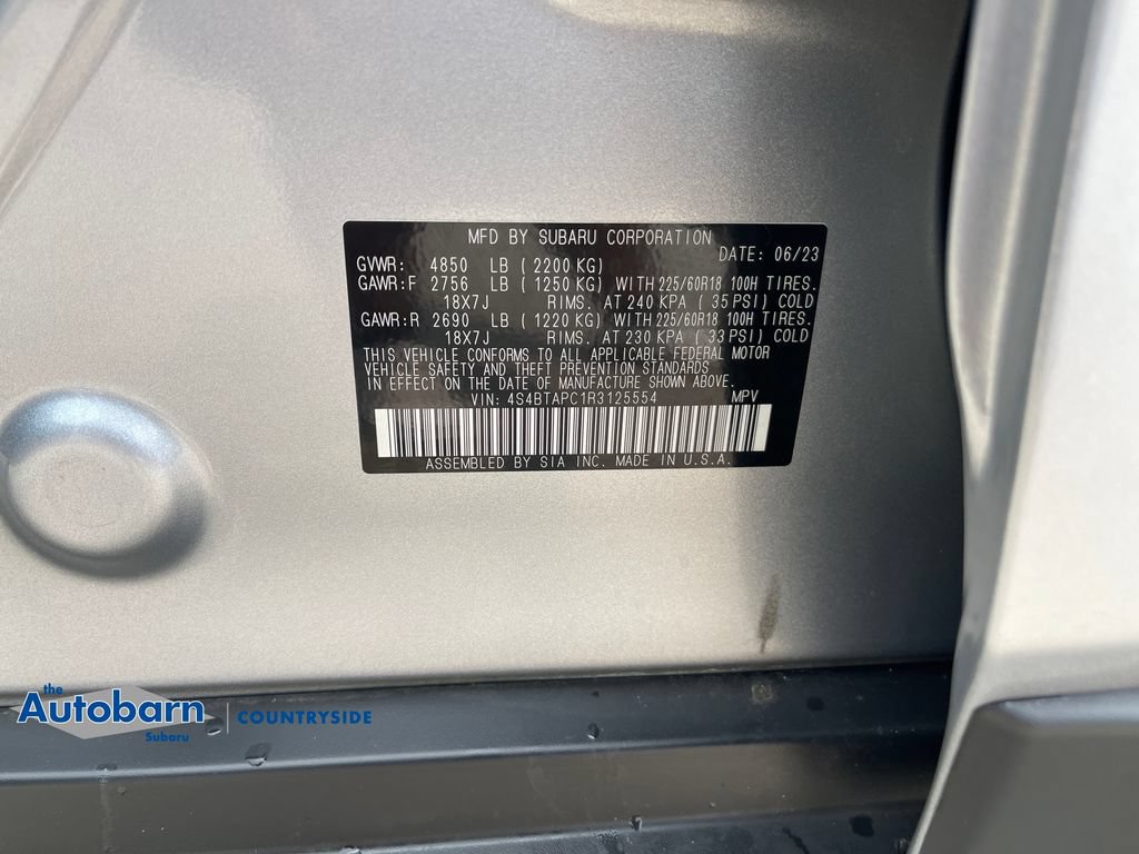 Used 2024 Subaru Outback Touring AWD/4WD image 30