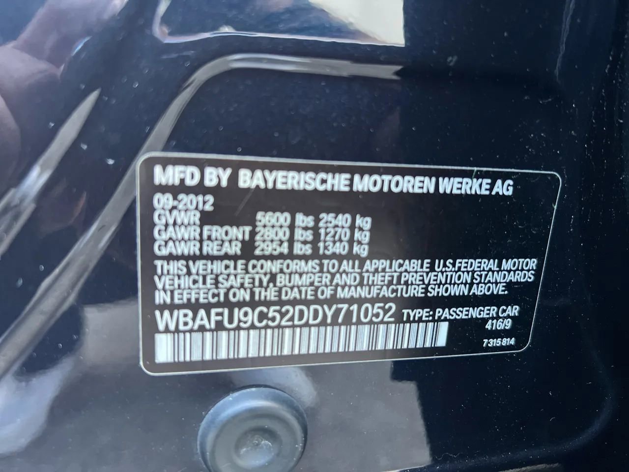Used 2013 BMW 550i xDrive Sedan AWD/4WD image 36