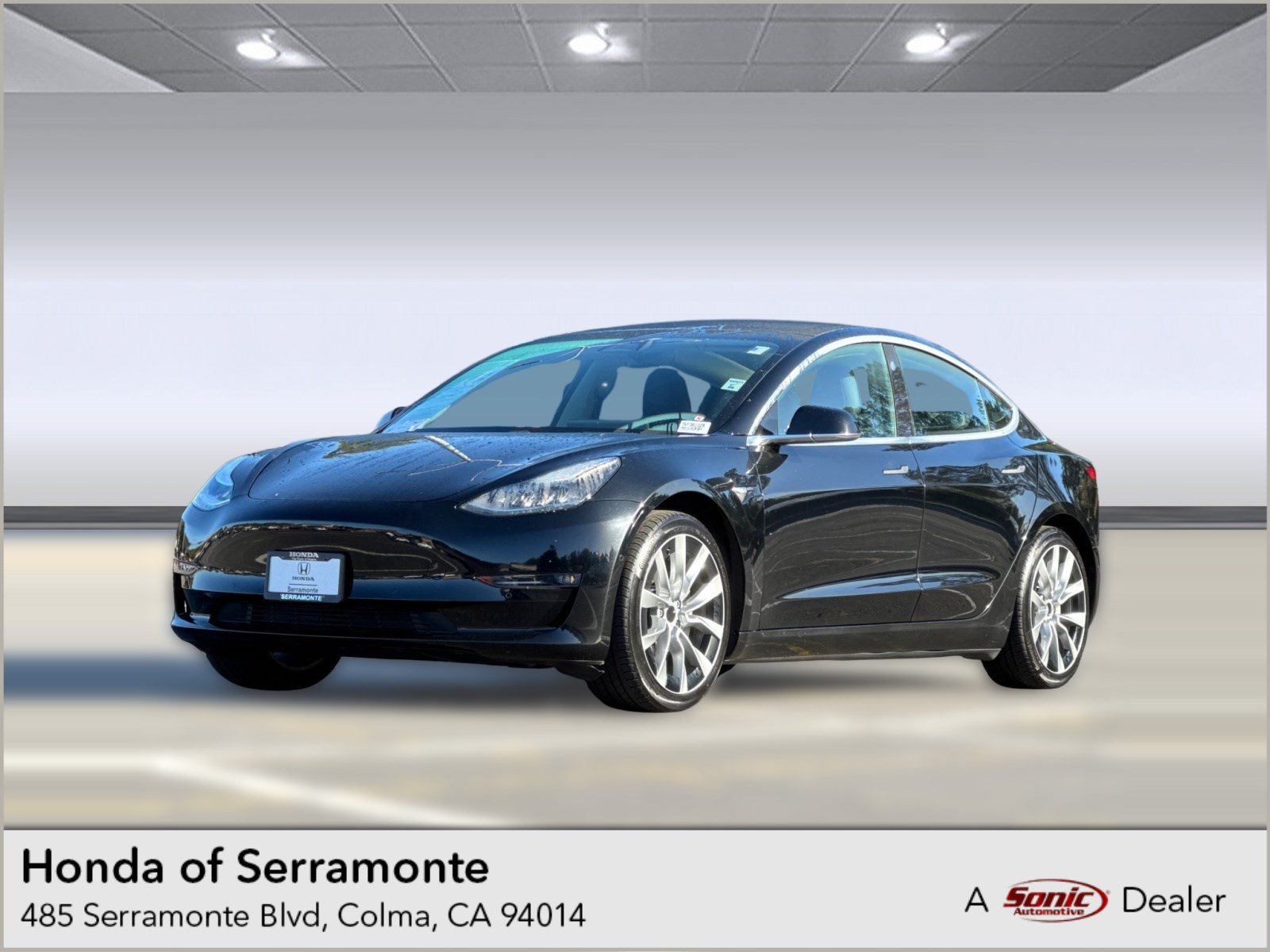 Used 2019 Tesla Model 3 Long Range AWD/4WD image 1