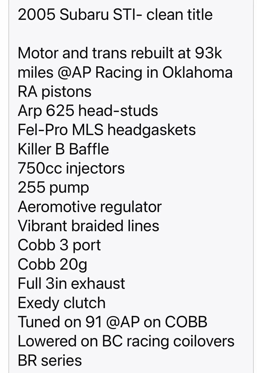 Used 2005 Subaru Impreza WRX STI image 25