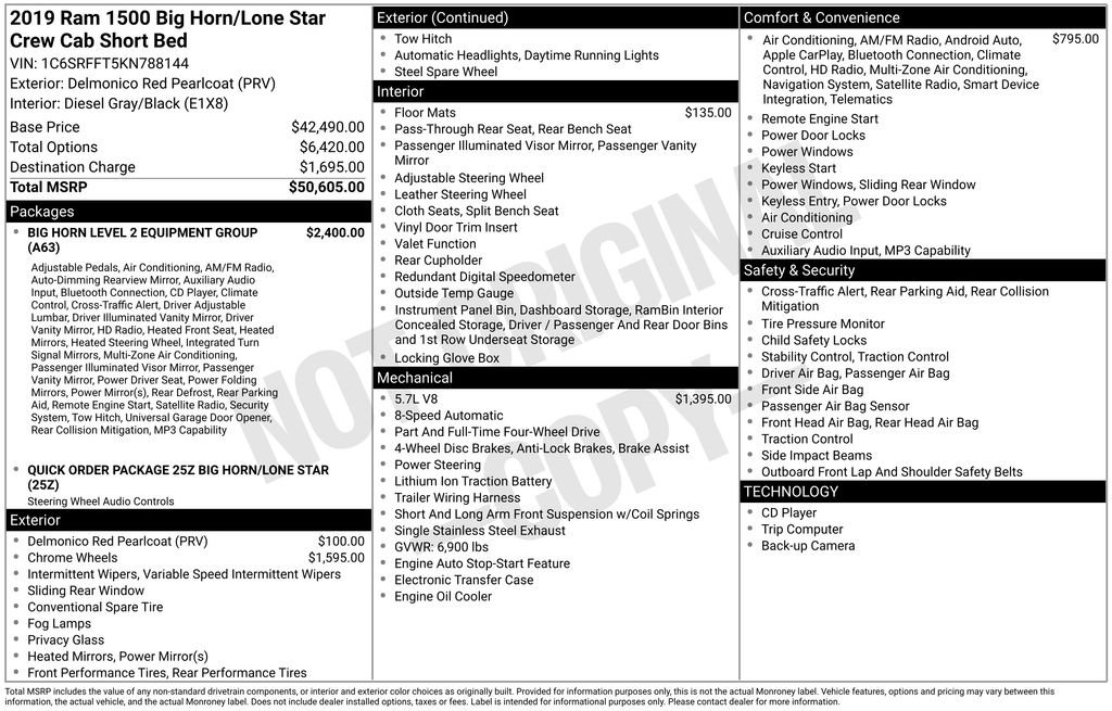 Used 2019 RAM 1500 Big Horn image 27