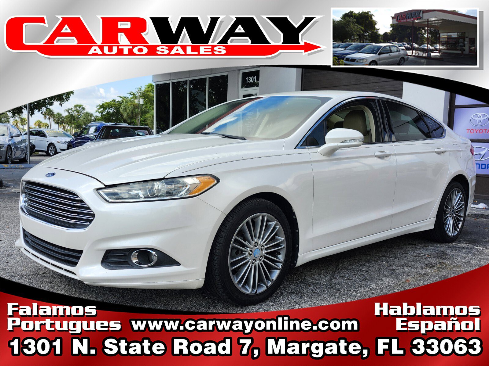 Used 2013 Ford Fusion SE image 1