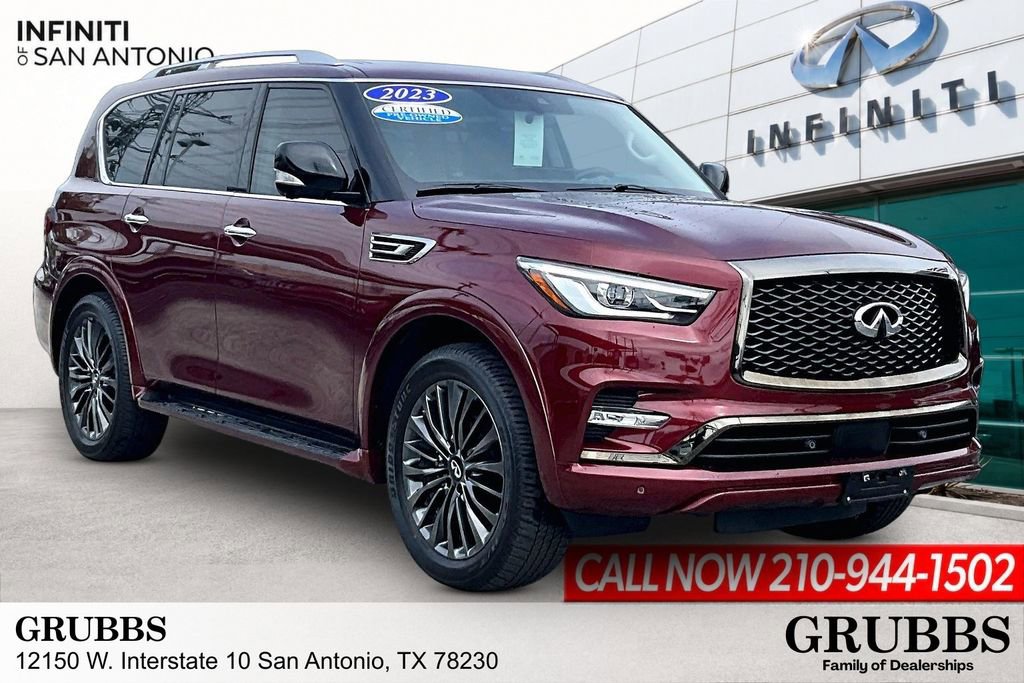 Used 2023 INFINITI QX80 Premium Select w/ All-Season Package RWD video 1