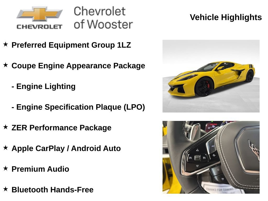 New 2025 Chevrolet Corvette E-Ray image 2