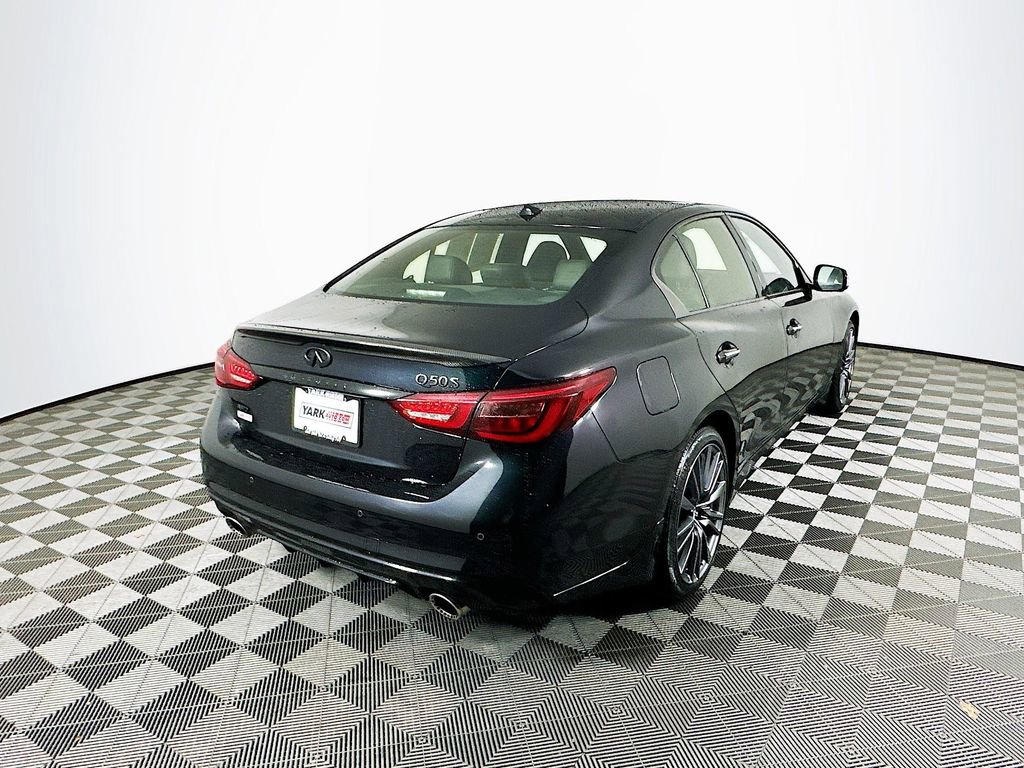 Used 2023 INFINITI Q50 Red Sport 400 w/ Black Opal Edition AWD/4WD image 10
