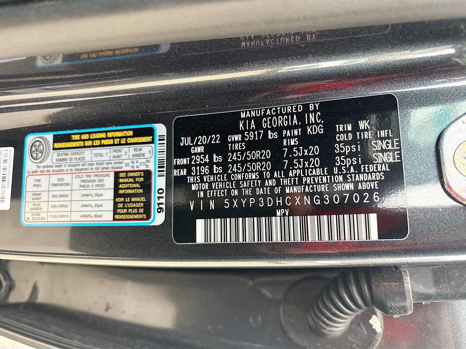 Used 2022 Kia Telluride EX w/ EX Premium Package image 35